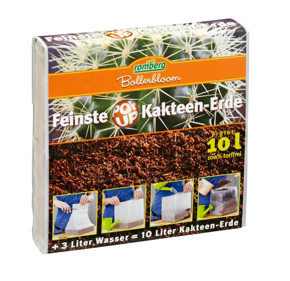 POP UP Kakteenerde (für 10 L) | Kakteenerde Von Romberg 4 POP UP Kakteenerde (für 10 L) | Kakteenerde Von Romberg – Bild 2