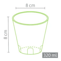 8 X 8 Cm Anzuchttopf Rund (1370 Stück) | Anzuchttöpfe Von Fertil -Angebote Samen Zauber Store 537174 8 x 8 cm Anzuchttoepfe rund 1370 Stueck 510 C 2
