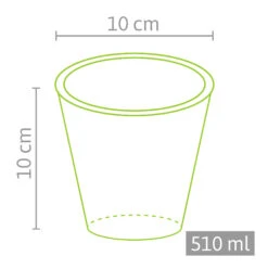 10 X 10 Cm Anzuchttopf Rund (810 Stück) | Anzuchttöpfe Von Fertil -Angebote Samen Zauber Store 537175 10 x 10 cm Anzuchttoepfe rund 810 Stueck 513 C 2