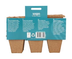 6 X 6 Cm Anzuchttopf Strips (32 Stück) | Anzuchttöpfe Von Sogo -Angebote Samen Zauber Store 548516 6 x 6 cm Organic Toepfe strips 32 Stueck 887312 sg 1