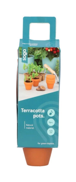 5 X 5,7 Cm Terracotta Töpfe (9 Stück) | Anzuchttöpfe Von Sogo -Angebote Samen Zauber Store 548518 5 x 5 7 cm Terracotta Toepfe 9 Stueck 887322 sg 0