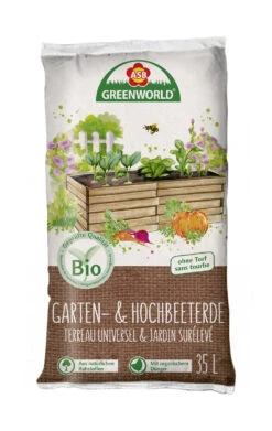Garten- &amp; Hochbeeterde Ohne Torf (35 L) | BIO Pflanzerde Von ASB Greenworld