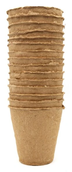 10 Cm Anzuchttopf Rund Auf Holzfaser Basis | Anzuchttöpfe Von FLORTUS -Angebote Samen Zauber Store 552305 10 cm Anzuchttopf rund auf Holzfaser Basis 15 Stueck 2000 0597 2