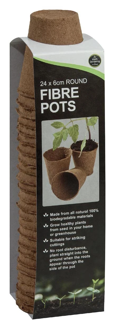 6 Cm Runde Fasertöpfe | Anzuchttöpfe Von Garland 4 6 Cm Runde Fasertöpfe | Anzuchttöpfe Von Garland – Bild 2