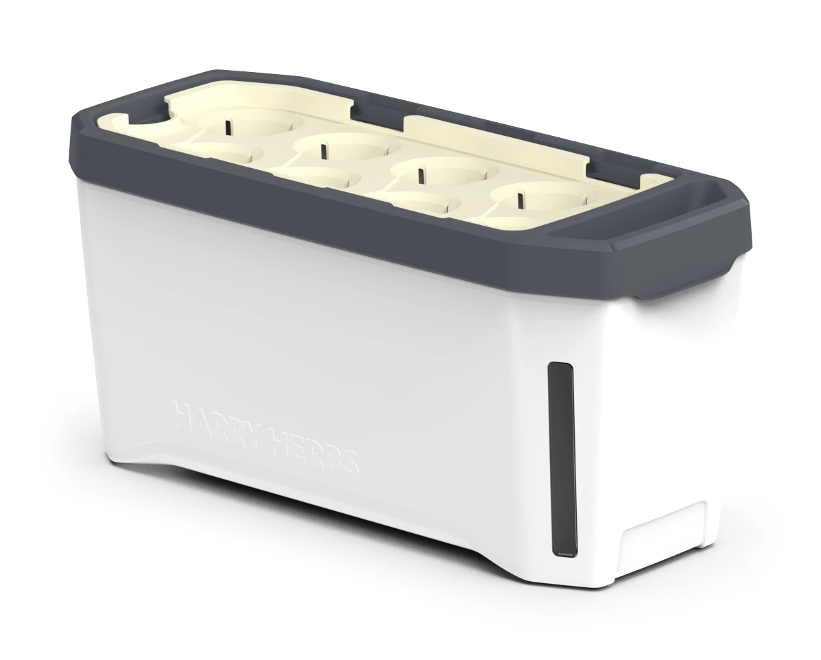 HARRY HERBS Weiß Ohne Haube | Kräutertöpfe Von Gusta Garden 4 HARRY HERBS Weiß Ohne Haube | Kräutertöpfe Von Gusta Garden – Bild 3